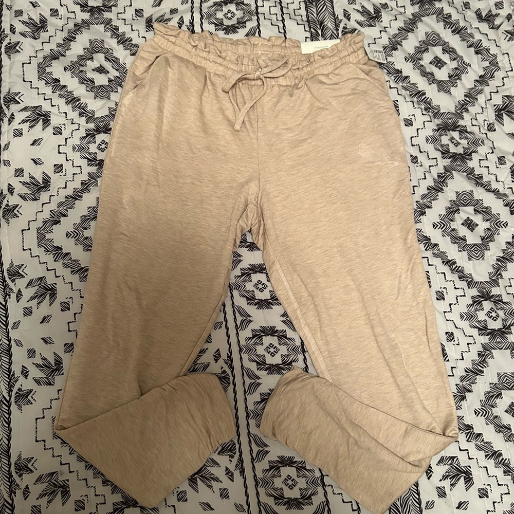 Maurices Light Tan Jogger Pants